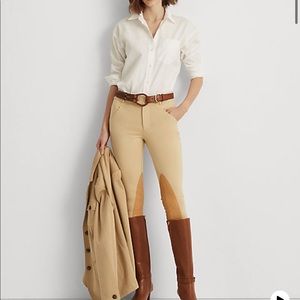 Ralph Lauren Navy Pointe Riding Pants